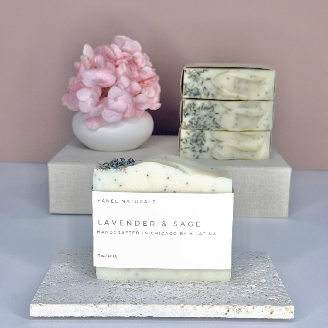 Lavender and Sage Artisan Soap