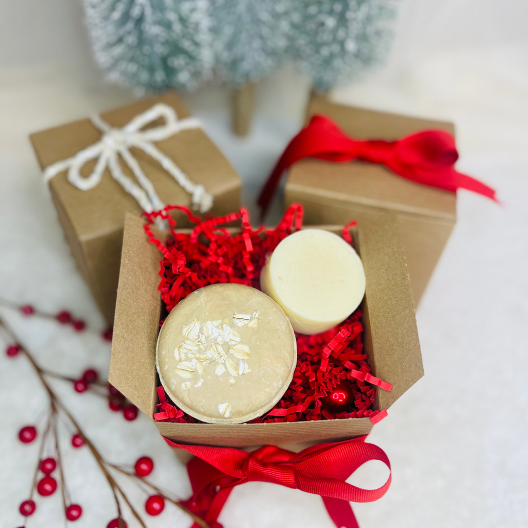 # 5 Oatmeal Shampoo & Conditioner Bar Gift Box