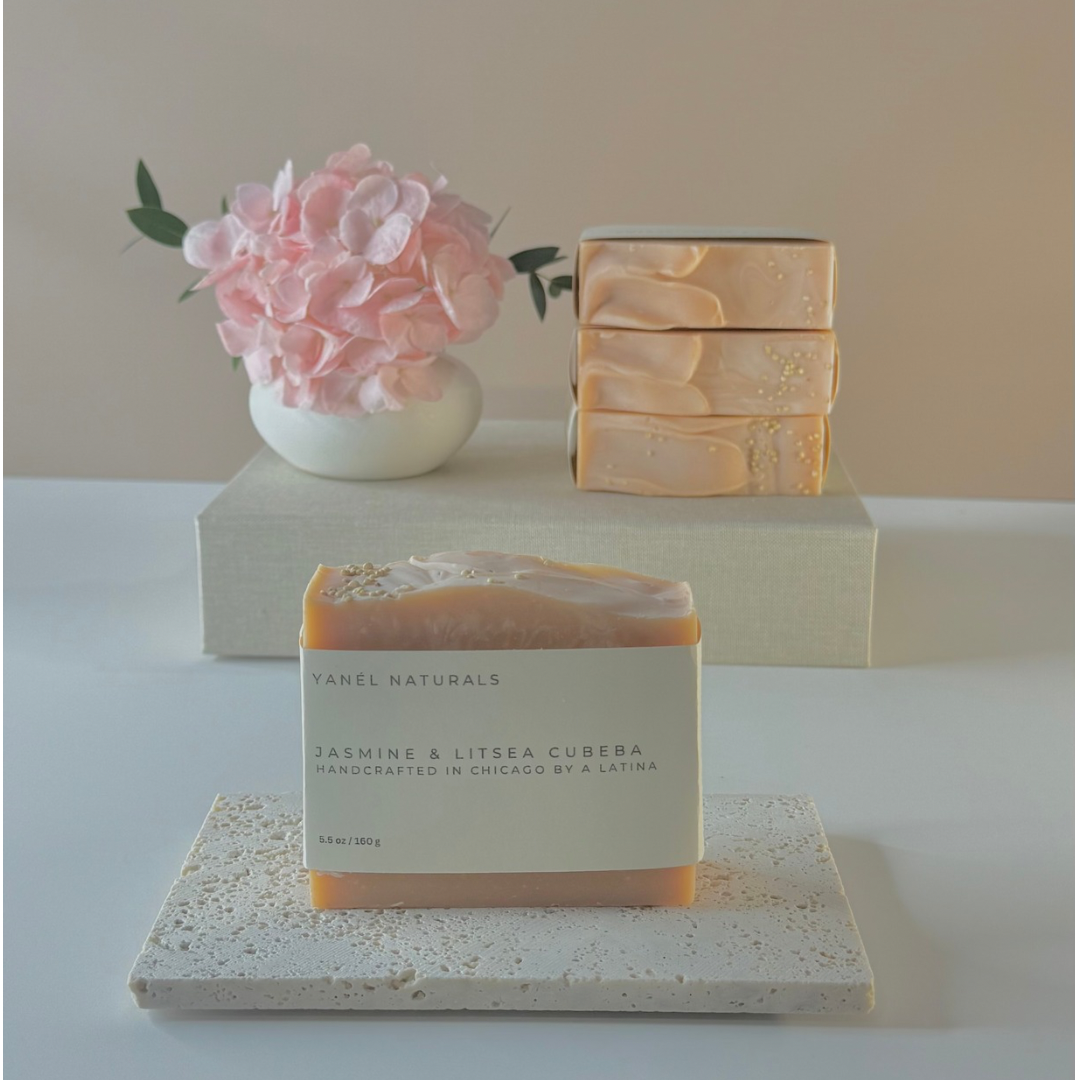 Jasmine & Litsea Cubeba Artisan Soap
